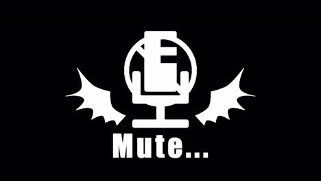 Devil-mute-icon-Text-animation-1080p---30-fps---Alpha-Channel